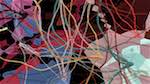 Fifth of 'reflets &mdash; paint action sequence &mdash; abstraction extreme'.