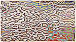 Second of 'reflets &mdash; paint action sequence &mdash; abstractions'.