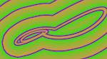 Fourth of 'reflets &mdash; msg &mdash; abstract abstract more 2'.