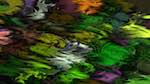 Fourth of 'reflets &mdash; msg &mdash; abstract abstract more 6'.