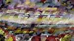 Fourth of 'reflets &mdash; paint action sequence &mdash; abstract representation 1'.