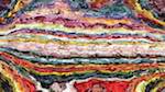 Eighth of 'reflets &mdash; paint action sequence &mdash; abstract representation 1'.