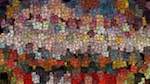 Second of 'reflets &mdash; paint action sequence &mdash; abstract representation 2'.