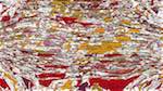 Second of 'reflets &mdash; paint action sequence &mdash; abstraction sketches 1'.