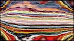 Third of 'reflets &mdash; paint action sequence &mdash; abstraction sketches 1'.