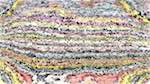 Third of 'reflets &mdash; paint action sequence &mdash; abstraction sketches'.