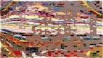 Fourth of 'reflets &mdash; paint action sequence &mdash; abstraction sketches'.