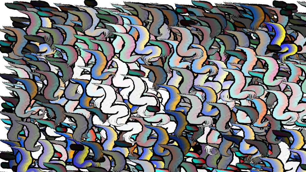 Image 'reflets &mdash; paint synthesiser classic &mdash; 3.5 collection accent gradient nib 1 1'.