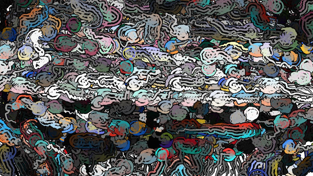 Image 'reflets &mdash; paint synthesiser classic &mdash; 3.5 collection accent gradient nib 1 3'.