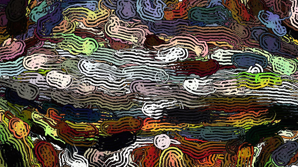 Image 'reflets &mdash; paint synthesiser classic &mdash; 3.5 collection accent gradient nib 1 4'.