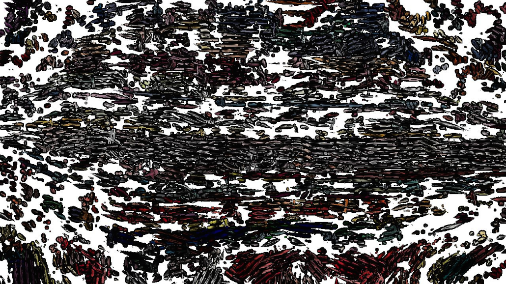 Image 'reflets &mdash; paint synthesiser classic &mdash; 3.5 collection accent gradient nib 2 1'.