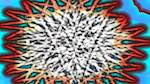 Second of 'reflets &mdash; msg &mdash; processing effects 1 anim test 2'.