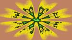 Seventh of 'reflets &mdash; msg &mdash; abstract 1 attr 1'.
