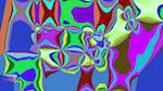Sixth of 'reflets &mdash; msg &mdash; abstract 1 attr 3'.