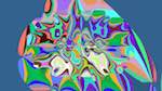 Eighth of 'reflets &mdash; msg &mdash; abstract 1 attr 3'.