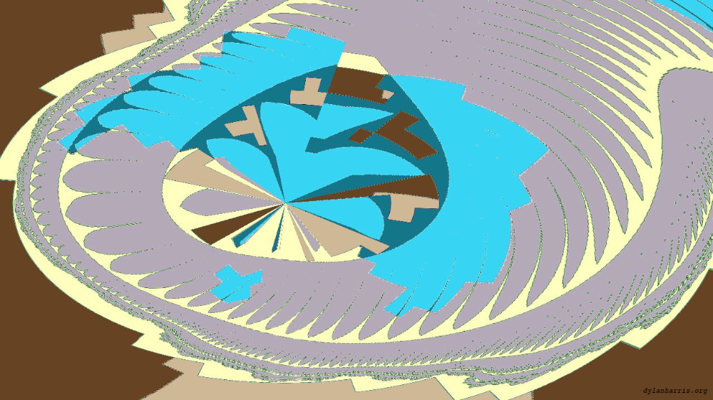 Image 'reflets &mdash; msg &mdash; abstract 1 attractor 3 6'.
