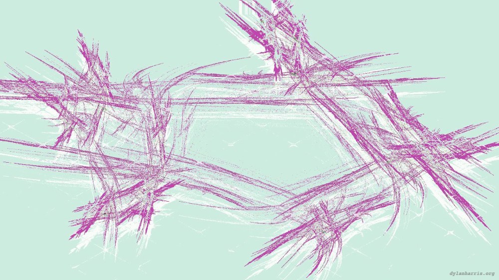 Image 'reflets &mdash; msg &mdash; abstract 1 attractor 4 4'.