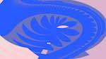 First of 'reflets &mdash; msg &mdash; abstract 1 attractor 4'.