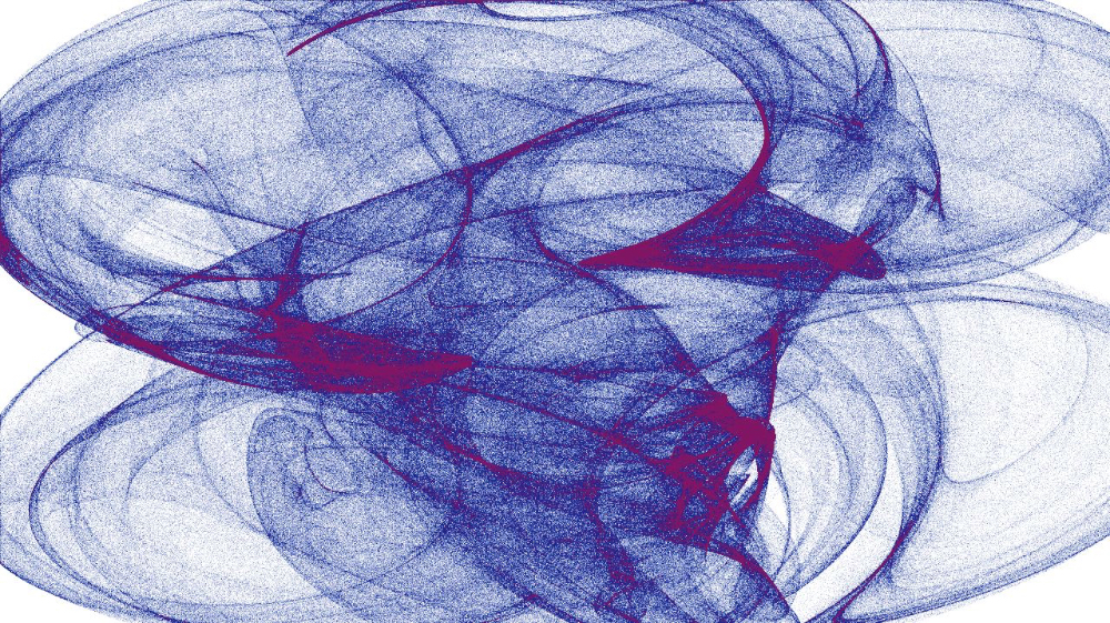 Image 'reflets &mdash; msg &mdash; abstract attractors 1 8'.