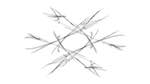 Second of 'reflets &mdash; msg &mdash; abstract attractors 1'.