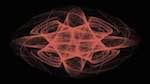 Third of 'reflets &mdash; msg &mdash; abstract attractors 1'.