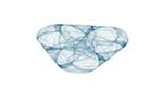Fourth of 'reflets &mdash; msg &mdash; abstract attractors 1'.