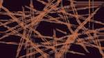 Third of 'reflets &mdash; msg &mdash; abstract attractors circular 2'.