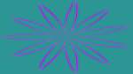 Fifth of 'reflets &mdash; msg &mdash; abstract attractors circular 2'.
