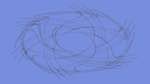 First of 'reflets &mdash; msg &mdash; abstract attractors circular 3'.