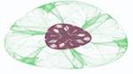 Fourth of 'reflets &mdash; msg &mdash; abstract 1 attr new colour 1'.