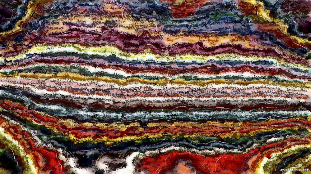 Image 'reflets &mdash; paint action sequence &mdash; autorotoscope experiments 1 6'.