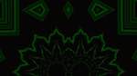 Fourth of 'reflets &mdash; msg &mdash; abstract 1 aztec 1'.