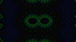 Fifth of 'reflets &mdash; msg &mdash; abstract 1 aztec 1'.