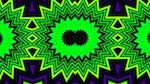 Seventh of 'reflets &mdash; msg &mdash; abstract 1 aztec 1'.