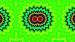 Eighth of 'reflets &mdash; msg &mdash; abstract 1 aztec 1'.