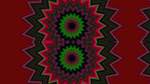 Second of 'reflets &mdash; msg &mdash; abstract 1 aztec 2'.