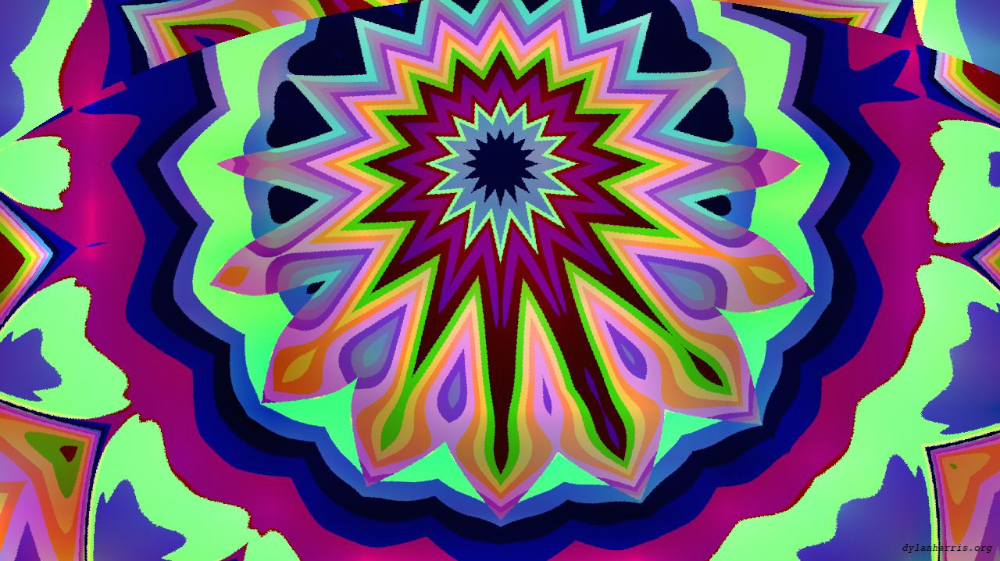 Image 'reflets &mdash; msg &mdash; abstract broken circle symmetry 3'.