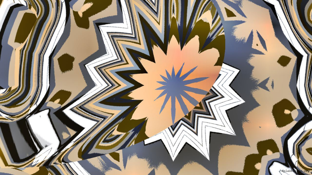 Image 'reflets &mdash; msg &mdash; abstract broken circle symmetry 4'.