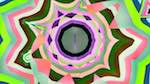 First of 'reflets &mdash; msg &mdash; abstract broken circle symmetry'.