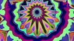 Third of 'reflets &mdash; msg &mdash; abstract broken circle symmetry'.