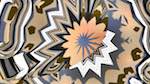 Fourth of 'reflets &mdash; msg &mdash; abstract broken circle symmetry'.