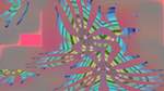 Fifth of 'reflets &mdash; msg &mdash; abstract broken circle symmetry'.