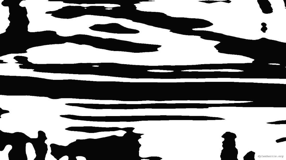 Image 'reflets &mdash; msg &mdash; processing effects 0 black n white 1 2'.
