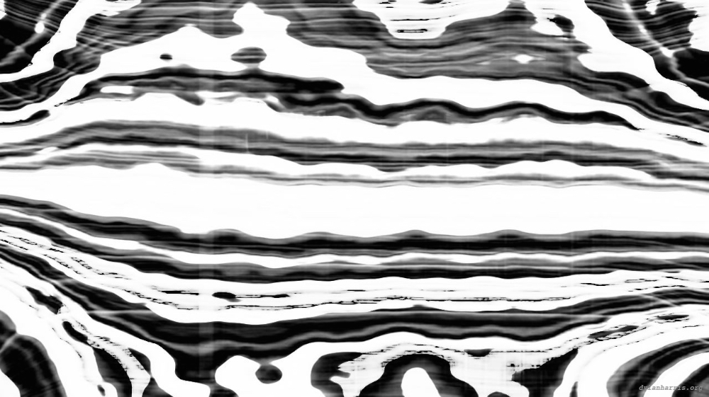 Image 'reflets &mdash; msg &mdash; processing effects 0 black n white 2 1'.