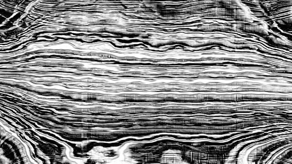 Image 'reflets &mdash; msg &mdash; processing effects 0 black n white 2 3'.