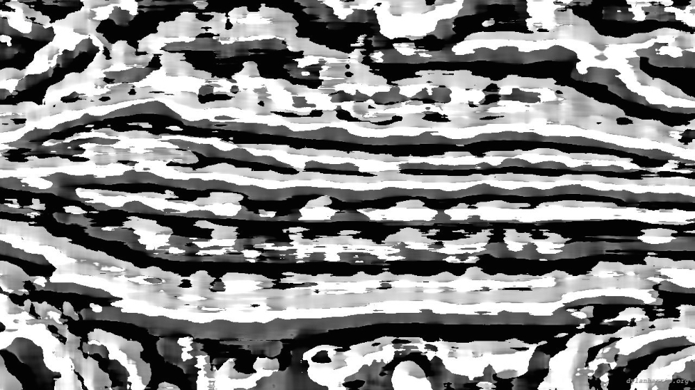 Image 'reflets &mdash; msg &mdash; processing effects 0 black n white 2 8'.