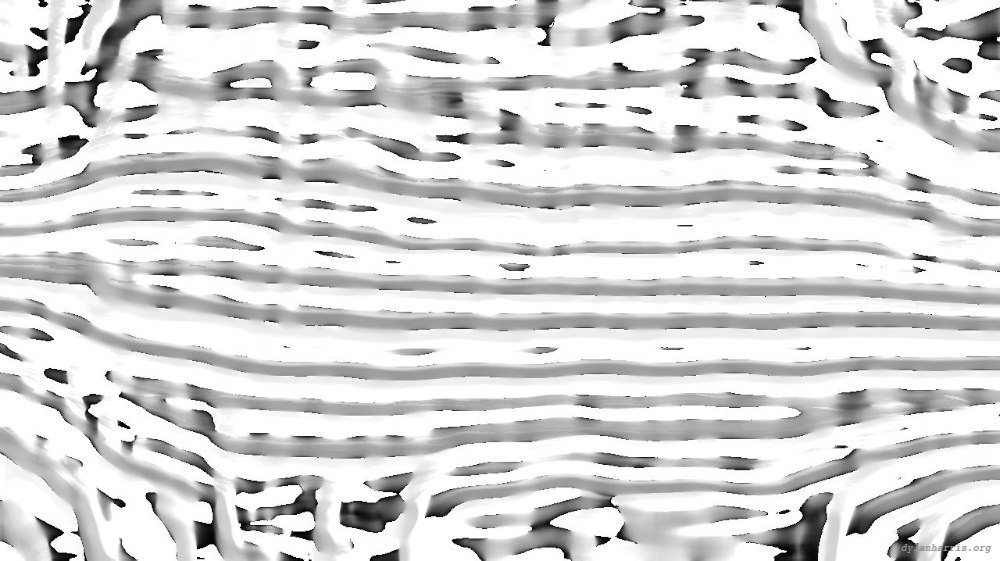 Image 'reflets &mdash; msg &mdash; processing effects 0 black n white 3 6'.
