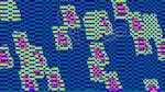 Seventh of 'reflets &mdash; msg &mdash; variations 2 b new 12'.
