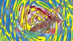 Third of 'reflets &mdash; msg &mdash; variations 2 b new 4'.