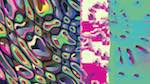 Sixth of 'reflets &mdash; msg &mdash; variations 2 b new 7'.